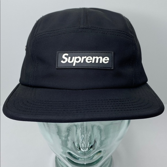 SUPREME Vintage Rubber Logo Camp Cap - Picture 2 of 9